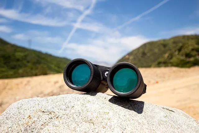 Alt view image 5 of 7 - Blackhawk 42mm Binoculars Waterproof Fogproof, BAK-4 Prism, Multi-Coated Optics, Rugged Rubber Armor, for Hunting, Bird Watching & Outdoor Use