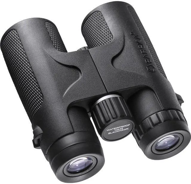 Alt view image 6 of 7 - Blackhawk 42mm Binoculars Waterproof Fogproof, BAK-4 Prism, Multi-Coated Optics, Rugged Rubber Armor, for Hunting, Bird Watching & Outdoor Use