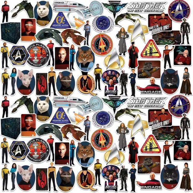 Main image of Star Trek: The Next Generation 200ct Vinyl L, Skateboard, Indoor/Outdoor