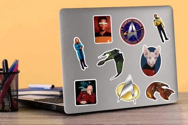 Alt view image 5 of 6 - Star Trek: The Next Generation 200ct Vinyl L, Skateboard, Indoor/Outdoor