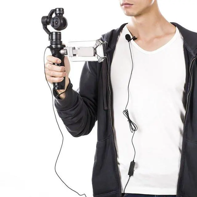 Alt view image 2 of 7 - LavMicro Omnidirectional Lavalier Microphone for DSLRs, Mirrorless, Video Cameras, Smartphones, Tablets & More