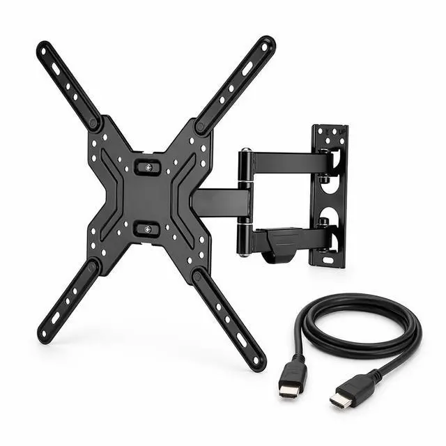 Main image of TV Wall Mount Bundle with HDMI Cable Fixed, Tilting & Full Motion Options VESA Compatible Multiple Size Options (19"-50" Full Motion)