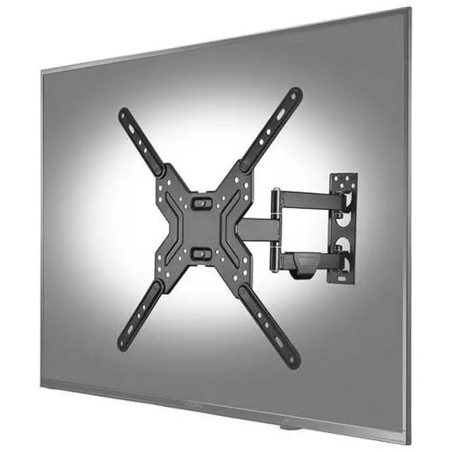 Alt view image 2 of 7 - TV Wall Mount Bundle with HDMI Cable Fixed, Tilting & Full Motion Options VESA Compatible Multiple Size Options (19"-50" Full Motion)
