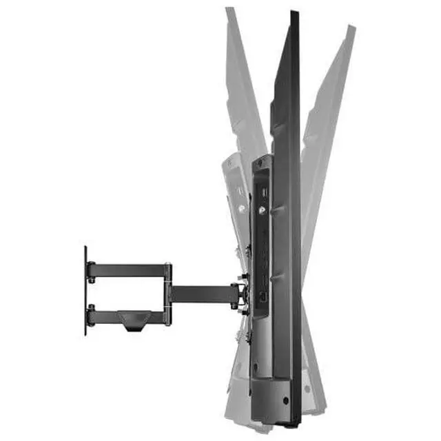 Alt view image 4 of 7 - TV Wall Mount Bundle with HDMI Cable Fixed, Tilting & Full Motion Options VESA Compatible Multiple Size Options (19"-50" Full Motion)