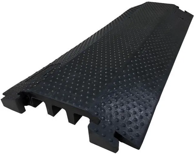 Main image of Goliath Extra Large Drop Over Cable Protector 3 Channel Cord Cover 1.45"x1.5"