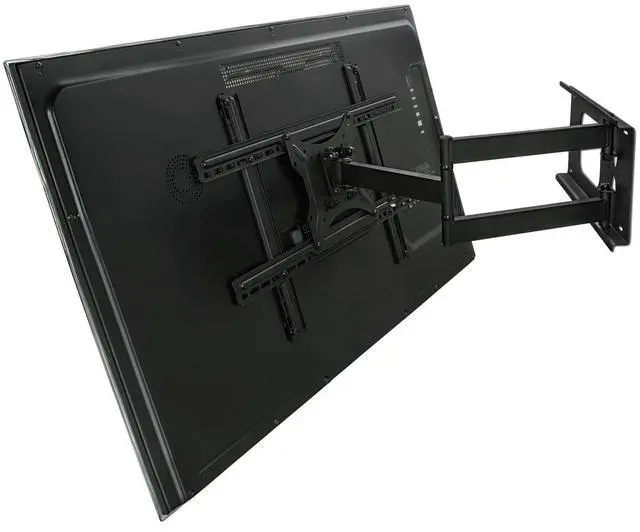 Alt view image 3 of 7 - Full Motion TV Wall Mount Bracket, 32-70", 100 lbs | Tilt, swivel, extend and compress for LCD LED plasma flat screens, VESA compatible up to 600x400