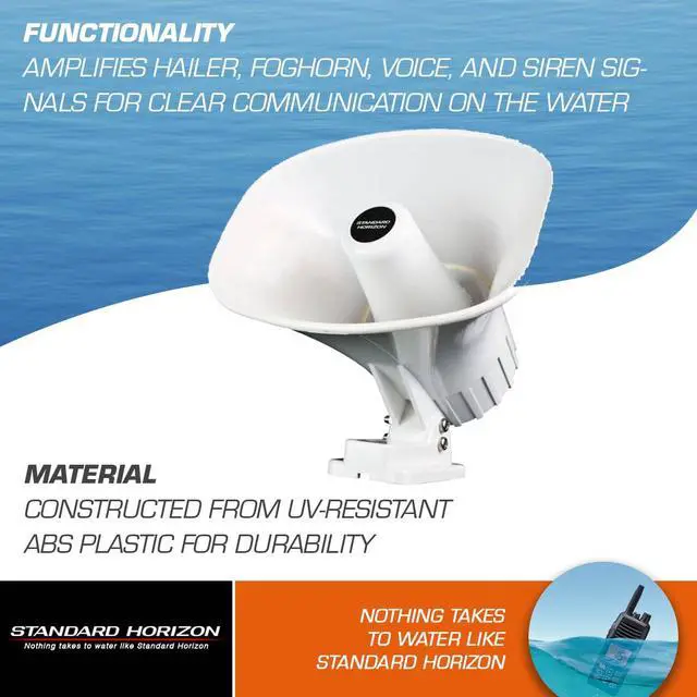 Alt view image 3 of 6 - Standard STD-240SW 240SW 5-Inch x 8-Inch PA Horn Speaker