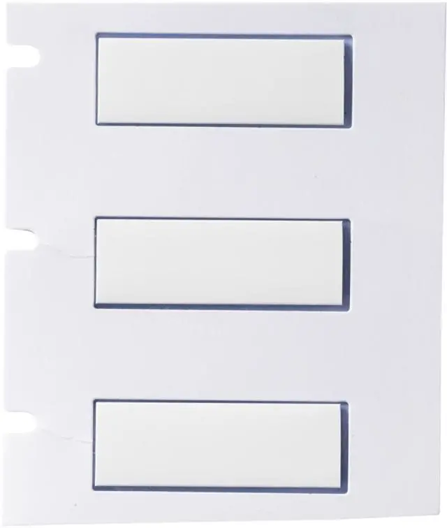 Alt view image 4 of 5 - PermaSleeve Heat Shrink Wire and Cable Labels for M610, M611, M710, BMP61, and BMP71 Printers - 0.187" Dia x 1", White. M6-187-1-342-WT