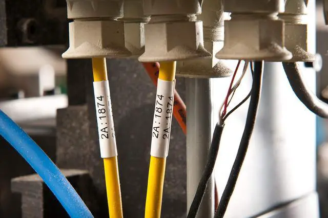 Alt view image 3 of 5 - PermaSleeve Heat Shrink Wire and Cable Labels for M610, M611, M710, BMP61, and BMP71 Printers - 0.187" Dia x 1", White. M6-187-1-342-WT