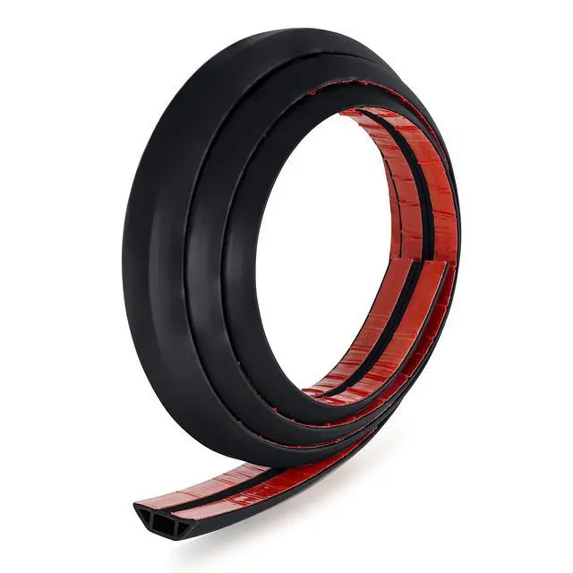 Alt view image 2 of 7 - TV Cord Hider Cable Protector - Strong Self Adhesive Wall Cord Cover Cable Hider - Low Profile Cable Management Wall Cord Concealer Cable Raceway