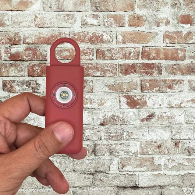 Alt view image 3 of 3 - The Original Personal Safety Alarm for Women - Loud Siren, Strobe Light and Key Chain 2.0 Version (Red)