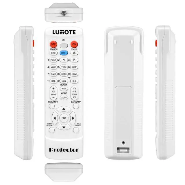 Alt view image 3 of 3 - Replacement Remote for BENQ MP610 MP722 MP770 MP771 SP870 Remote Control