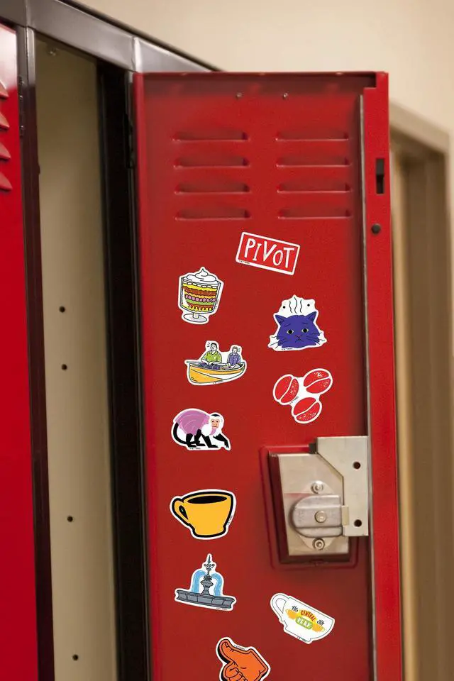 Alt view image 6 of 6 - Friends Iconic 100 Vinyl Stickers Waterproof Die-Cut Decals Laptop Car