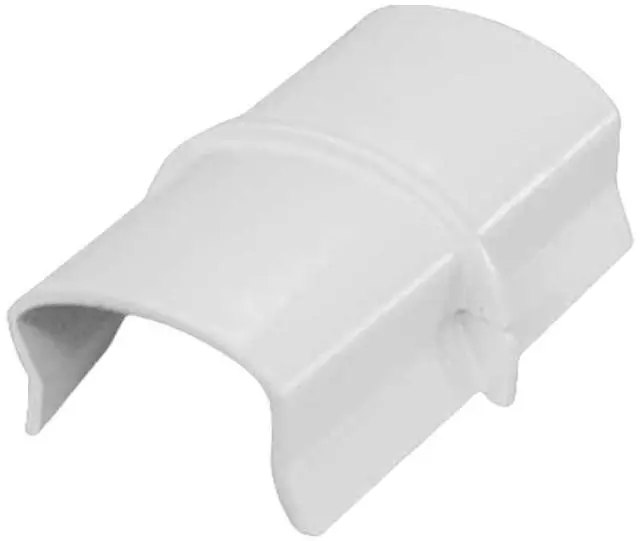 Main image of Coupling Connector Joint for Half Round Cord Hider, Outdoor Cable Cover Cable Raceway with Adhesive Back 1.2in W x 0.50in H