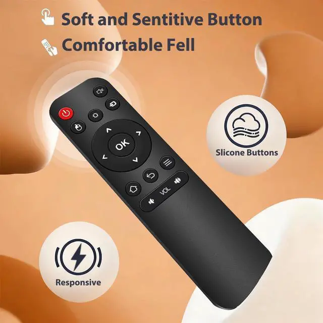 Alt view image 4 of 6 - Universal USB Remote Control, Plug & Play Media Remote for PC, Laptop, Smart TV, Windows, Mac, HTPC, PowerPoint Presentation, Music & Video Playback