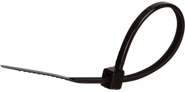 Alt view image 2 of 4 - Products Ultraviolet Black Nylon Cable Ties 6 Inch Length Heavy Duty, 40-Pound Tensile Strength Cable Organization Applications UV Safe, UL Approved Pack of 1000