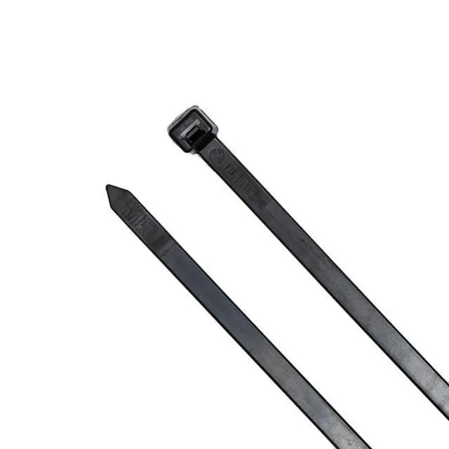 Alt view image 6 of 7 - 60-inch UV Resistant Black Multi-Purpose Zip Tie, 175-lb Tensile Strength, UL 21S Listed, 25-Pack