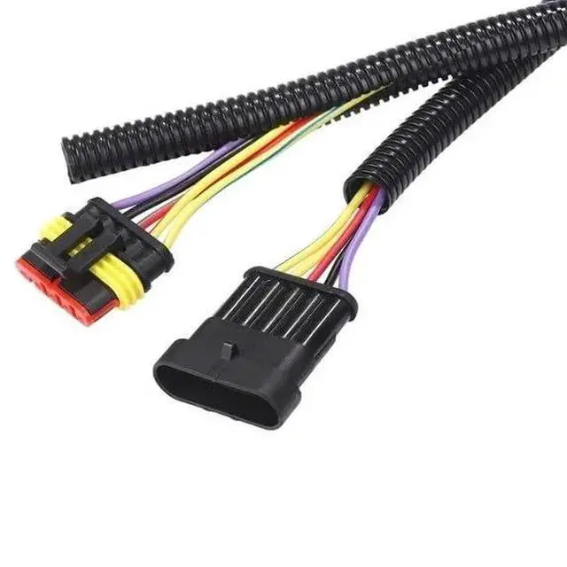 Alt view image 7 of 7 - 100 Feet 1/8" 3mm Split Wire Loom Conduit Polyethylene Tubing Black Color Sleeve Tube