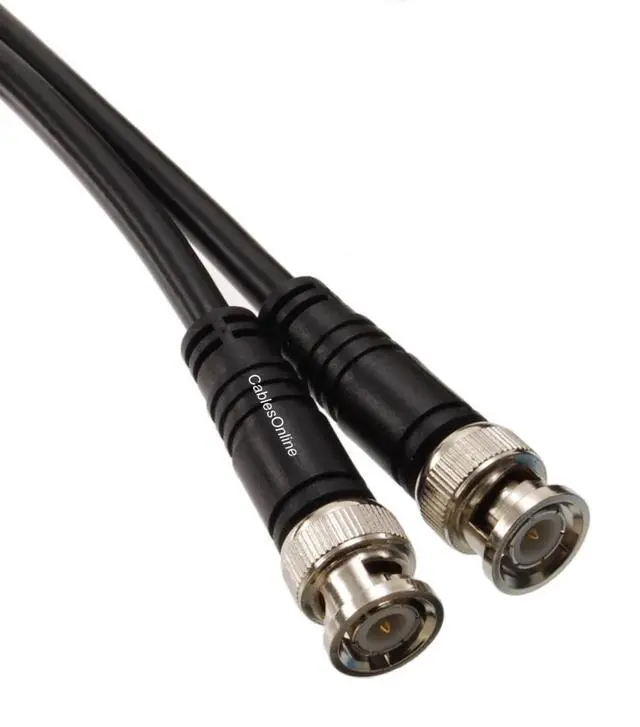Alt view image 2 of 4 - CablesOnline, 25ft RG8X Pure Copper with BNC Male to BNC Male Connector 50 ohm Coaxial Cable, R-BX025C