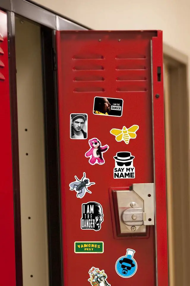 Alt view image 6 of 6 - Breaking Bad Set 2 50 Vinyl Stickers Waterproof Die-Cut Decals Laptop Car
