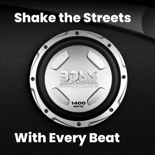 Alt view image 3 of 6 - CX122 Chaos Exxtreme Series 12 Inch Car Subwoofer - 1400 Watts Max, Single 4 Ohm Voice Coil, Hook Up to Amp