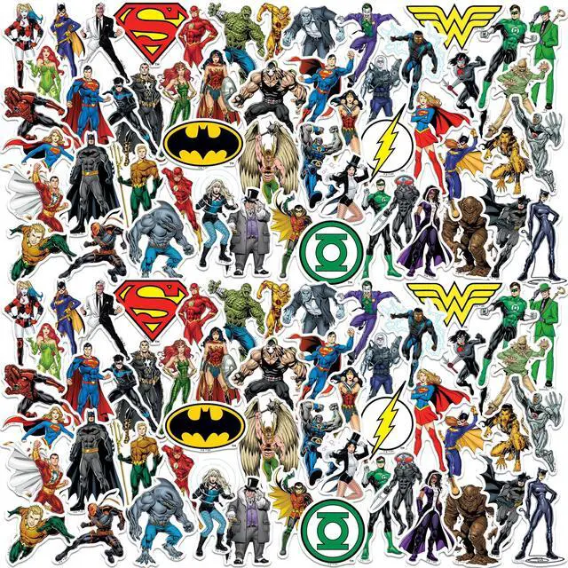 Main image of Justice League Core Justice League Characters, Skateboard, Indoor/Outdoor