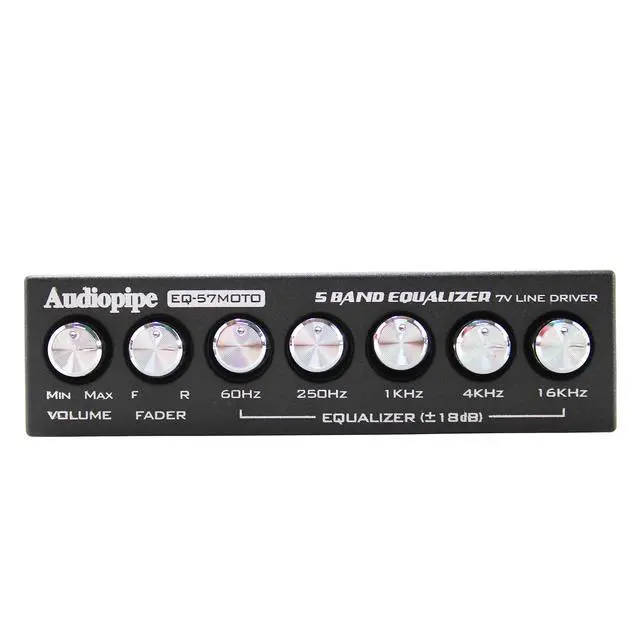 Alt view image 3 of 5 - 5 Band Graphic Equalizer with 7 V Line Driver (EQ-57MOTO)