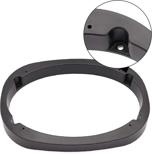 Alt view image 3 of 3 - 2" Universal Car Audio Speaker Beveled Angled Depth Extender Spacer 6" x 9", 1 Pair