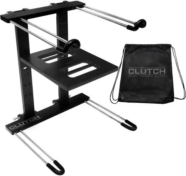 Main image of Folding DJ Uber Laptop Stand Computer Table Top Mount Holder w Bag