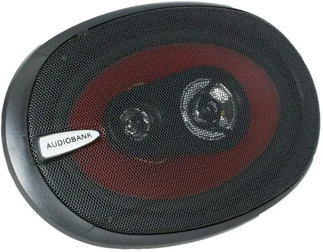 Alt view image 2 of 7 - 2 6x9 700 Watt 3-Way Red Car Audio Stereo Coaxial Speakers - AB6970