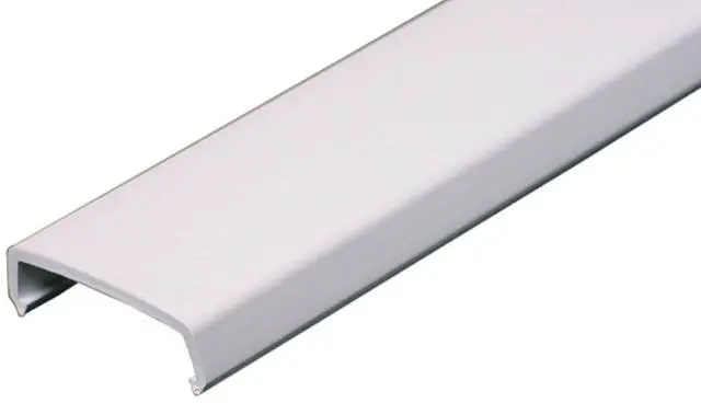 Main image of Company Nmw1 Plastic Wire Channel, 5-Feet, White (2-Pack)