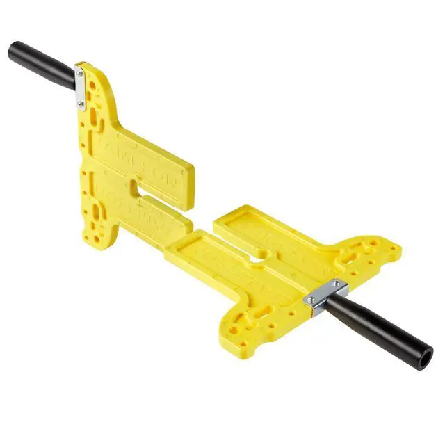Alt view image 6 of 7 - Fiber Winder for Flat Drop Cable - Handheld, Ambidextrous Cable Coiler for Efficient Cable Management and Storage, High Visibility Yellow, Holds up to 200ft