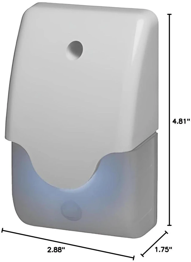 Alt view image 2 of 2 - WBox Technologies 0E-SRNSTROBT Indoor/Outdoor Tamperproof Siren Strobe, Single Tone, Blue Strobe, Weather Resistant, Ivory and Clear Colors, 140mA at 12VDC