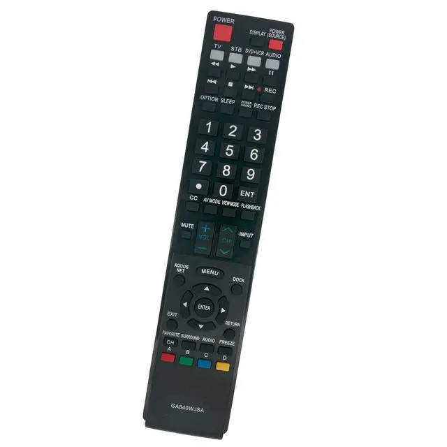 Alt view image 2 of 3 - New GA840WJSA Replace Remote Control for Sharp Aquos TV LC-40LE810 LC-40LE820 LC-46LE810