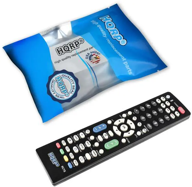 Alt view image 2 of 7 - Remote Control Compatible with Sharp LC-C5255U LC-C5262U LC-C6077UN LC-C6554U LCD LED HD TV Smart 1080p 3D Ultra 4K AQUOS
