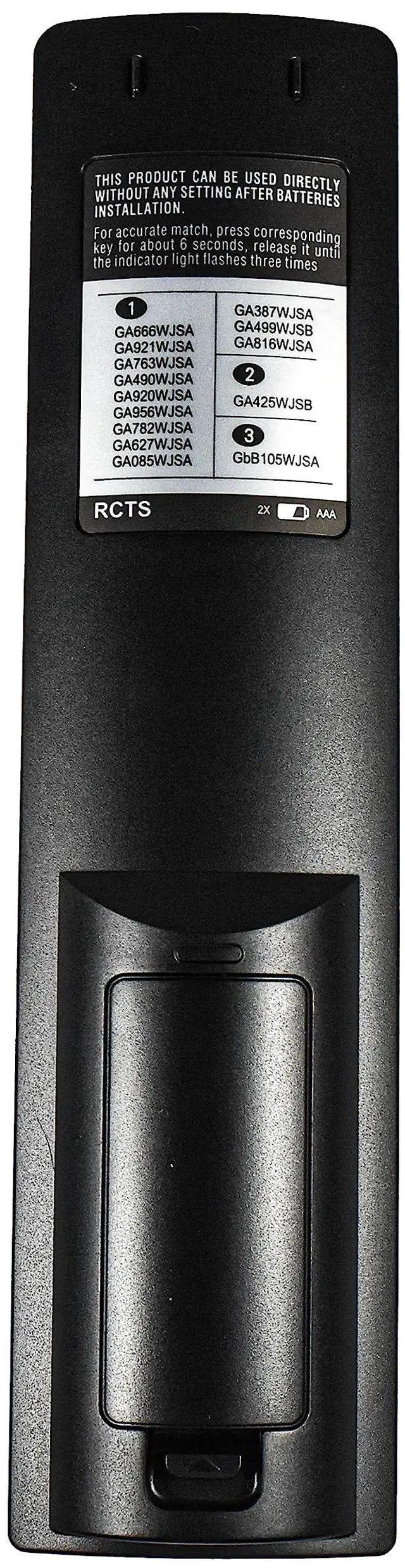 Alt view image 4 of 7 - Remote Control Compatible with Sharp LC-C5255U LC-C5262U LC-C6077UN LC-C6554U LCD LED HD TV Smart 1080p 3D Ultra 4K AQUOS