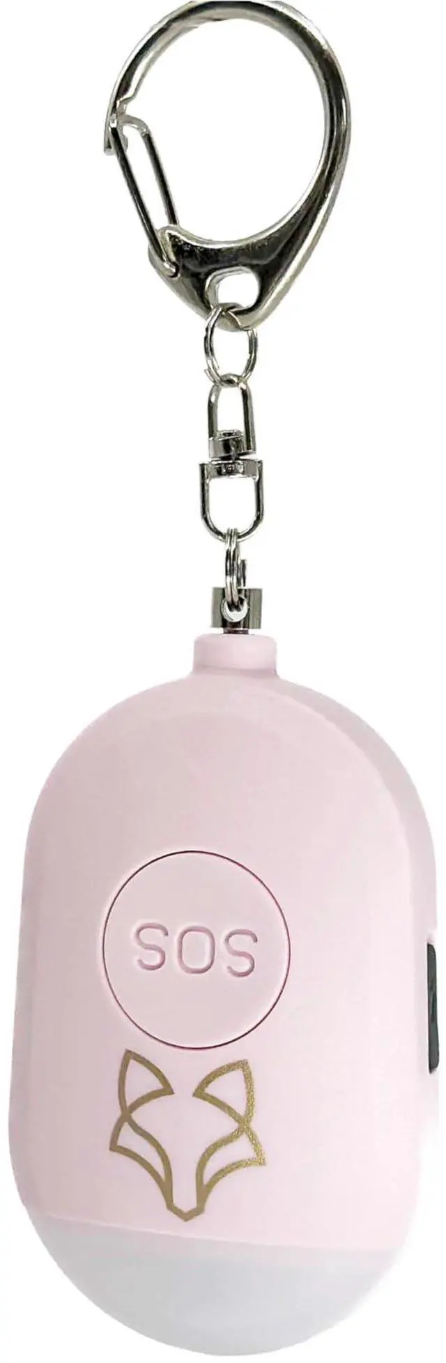 Main image of FoxyAlarm - Smart Personal Safety Alarm with Flashlight and SOS Feature (Pink)