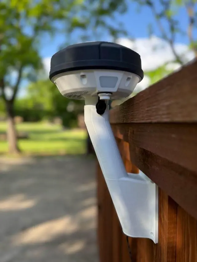 Alt view image 2 of 7 - RTK Antenna Wall Mount for Mammotion Luba 2 & Yuka - Heavy-Duty Outdoor Bracket for Optimal Signal
