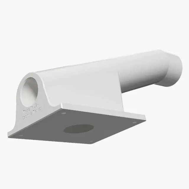 Alt view image 5 of 7 - RTK Antenna Wall Mount for Mammotion Luba 2 & Yuka - Heavy-Duty Outdoor Bracket for Optimal Signal