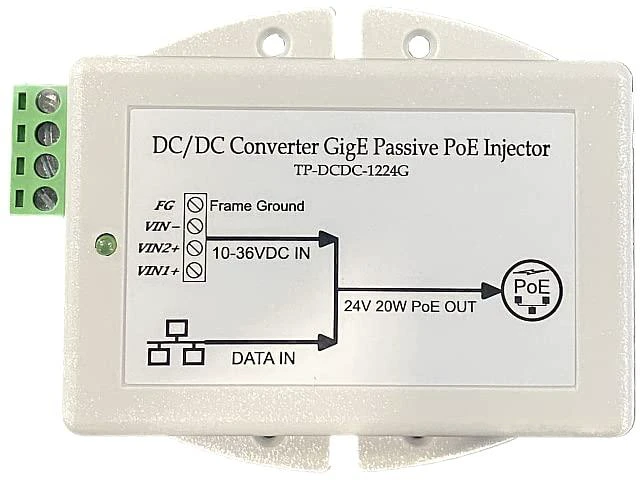 Alt view image 2 of 3 - TP-DCDC-1248GAD - 9-36VDC Input, 48V 802.3af Gigabit Mode A Output, 17W