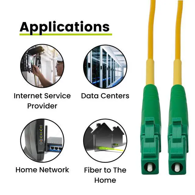 Alt view image 4 of 7 - 12 Fiber SC Angled Physical Contact OS2 Singlemode PVC (LSZH) 0.9mm, 12 Color Fiber Optic Pigtail Fusion and Mechanical Splice Singlemode 9/125 900um Tight Buffer, 2m