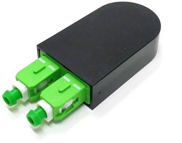 Main image of SC Fiber Optic APC Singlemode 9/125 Loopback Adapter Tester Cable