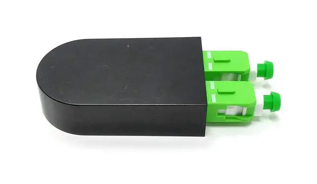Alt view image 3 of 6 - SC Fiber Optic APC Singlemode 9/125 Loopback Adapter Tester Cable