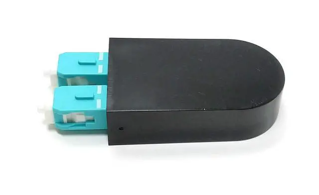 Alt view image 4 of 6 - SC Fiber Optic 40Gb OM4 Multimode 50/125 Loopback Adapter Tester Cable - Aqua