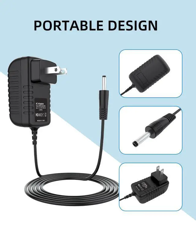 Alt view image 2 of 4 - K-Mains AC Adapter Power Supply 7.5V DC (Positive Inside) 1A FITS 200mA 250mA 300mA 350mA 500mA 700mA 750mA Upto 1000mA 7.5W with OD: 5.5mm Barrel Plug Tip + Screw Terminals for DIY Connecting