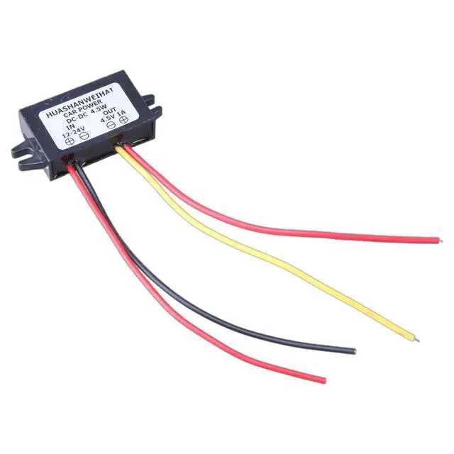 Alt view image 6 of 7 - 12V-24V to 4.5V 1A Step Down Power Supply Module Power Converter Module Synchronous for 4.5V LED Lights Remote Control