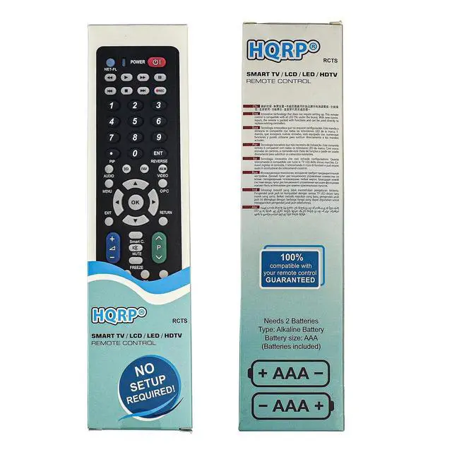 Alt view image 7 of 7 - Smart TV Remote Control Compatible with Sharp TV Remote Control Replacement for Sharp Smart TV LC-60E79U LC-52SE94U LC-60LE6300U LC-60E78UN and Many More AQUOS 3D Ultra 4K LCD LED HD 1080p
