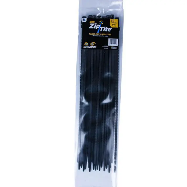 Alt view image 2 of 5 - Tite Reach Tools Zip-Tite Easy Twist Off Nylon Cable Ties (50, 12 Inches)