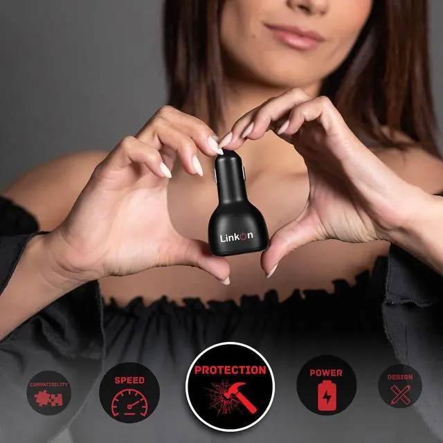 Alt view image 6 of 7 - 165W USB C Car Charger PD 3.1 (140W) + 35W + QC 3.0 (30W) USB-A Triple Port Fast Charger for Laptop, Phone, or Tablet - Compatible with MacBook, Lenovo, HP, Dell, iPhone, Galaxy, and More