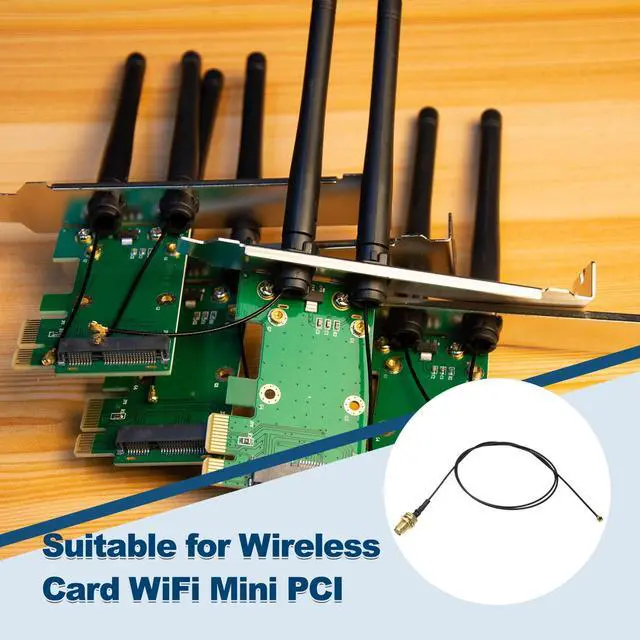 Alt view image 5 of 6 - 5 Pcs SMA Female to U.F.L1 Coax Cable, 20"/50cm SMA Female to UFL Pigtail Extension Jumper 1.13mm Low Loss Coaxial Cable for Wireless Routers Antenna